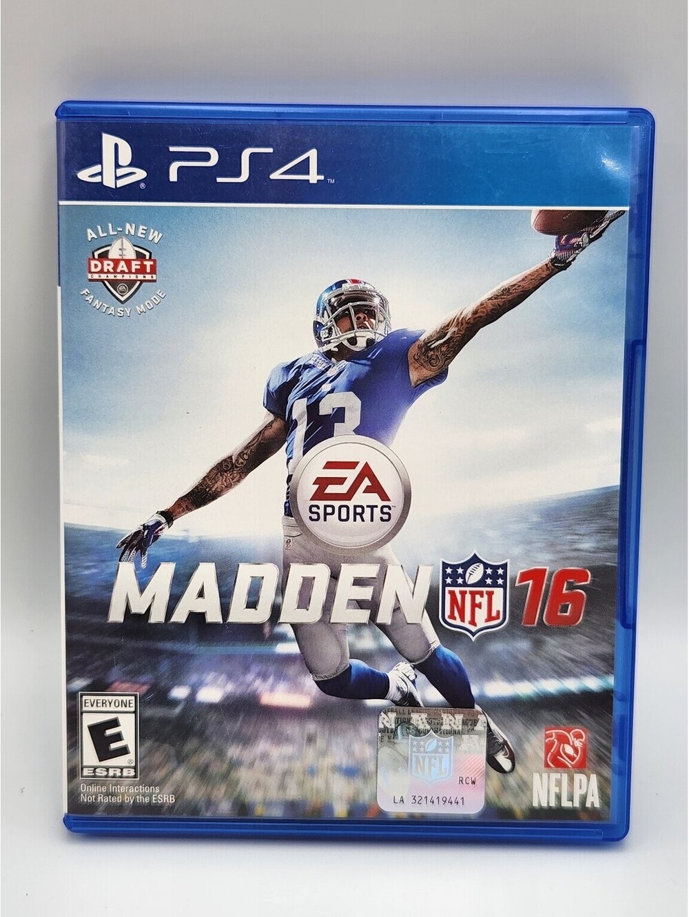 Madden NFL 16 PS4 PlayStation 4 Game EA Sports Football ESRB E - B13